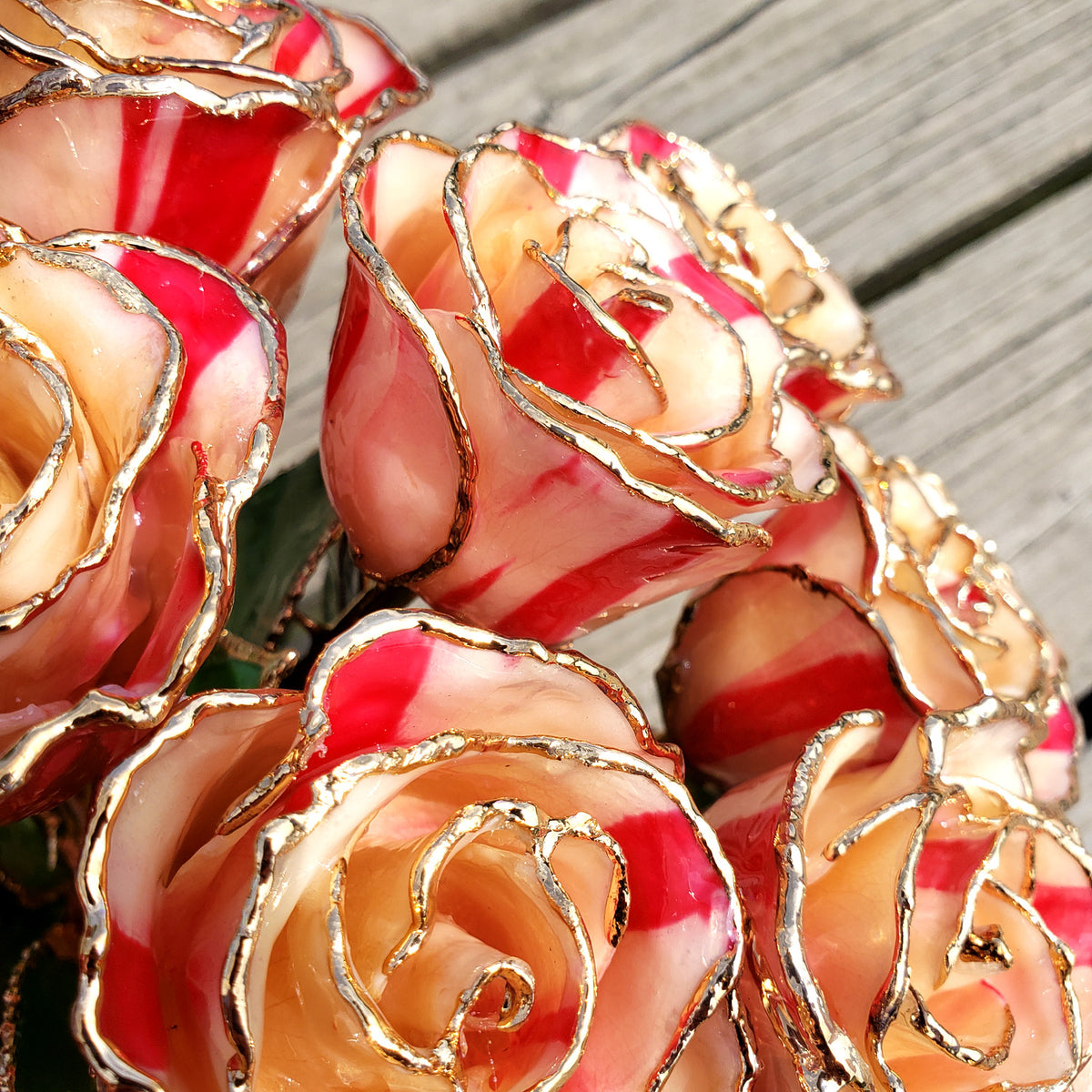 Custom Enchanted Rose w/ Peppermint Rose