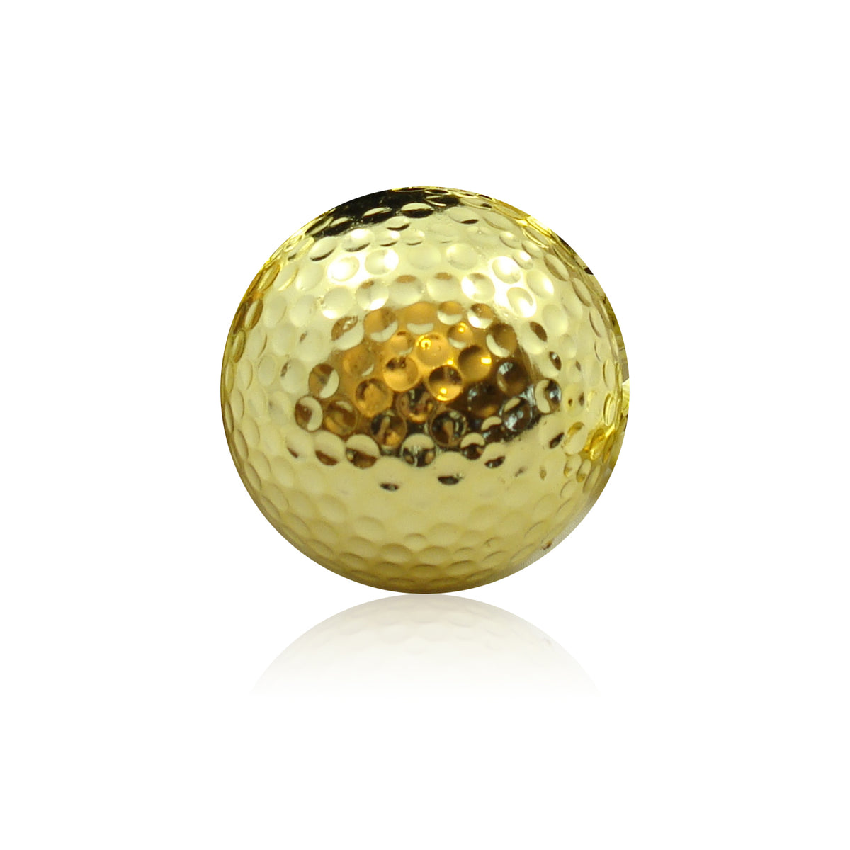 24K Golf! - Real 24K Gold Plated Golf Ball and Tee (For Display Only)